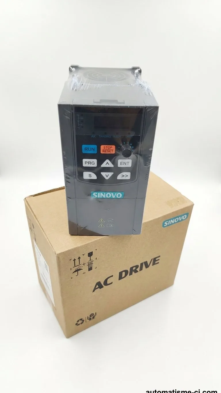 Variateur de Fréquence SINOVO SD60-4T 5.5kW 380V – VFD Industriel – Image 1
