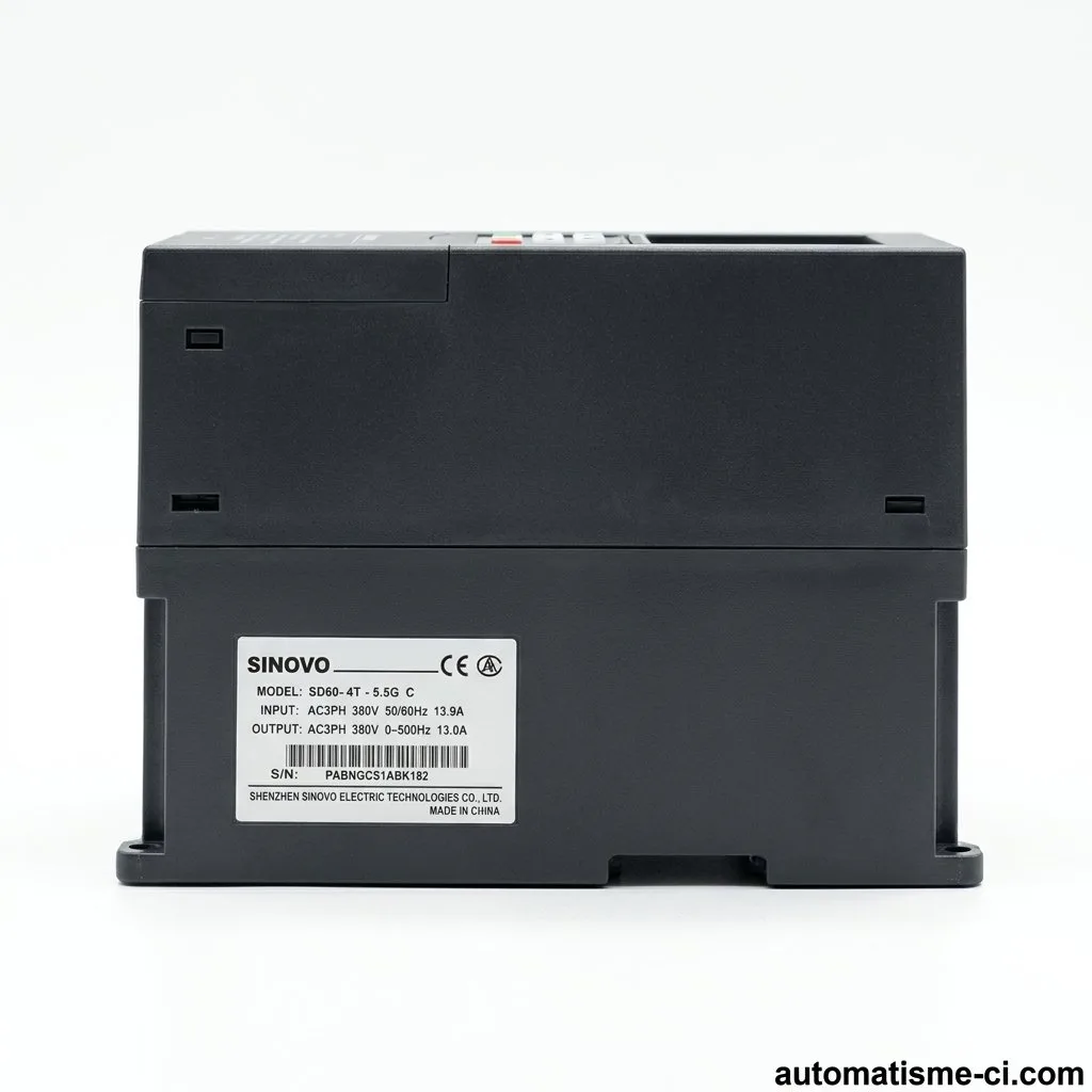 Variateur de Fréquence SINOVO SD60-4T 5.5kW 380V – VFD Industriel – Image 3